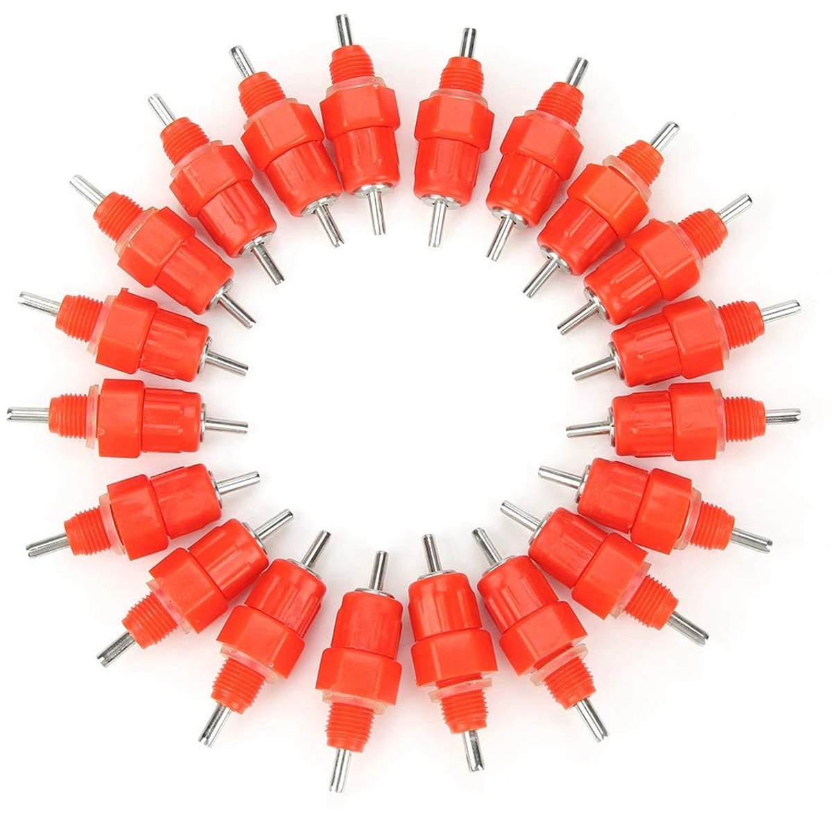 Solidchoice - 20 Stuks Automatische Drinknippel voor Kippen en Eenden