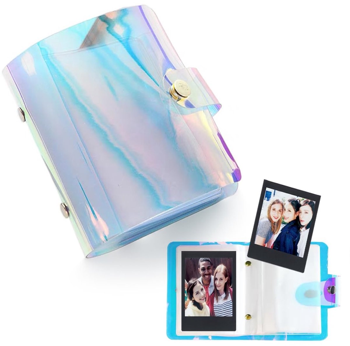 Solidchoice - Mini fotoalbum voor 7,6 cm foto's, compatibel met Instax Mini