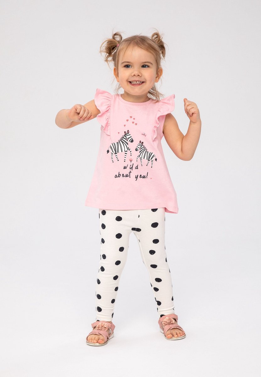 Minoti - Setje - Africa - t-shirt + legging - maat 68/74