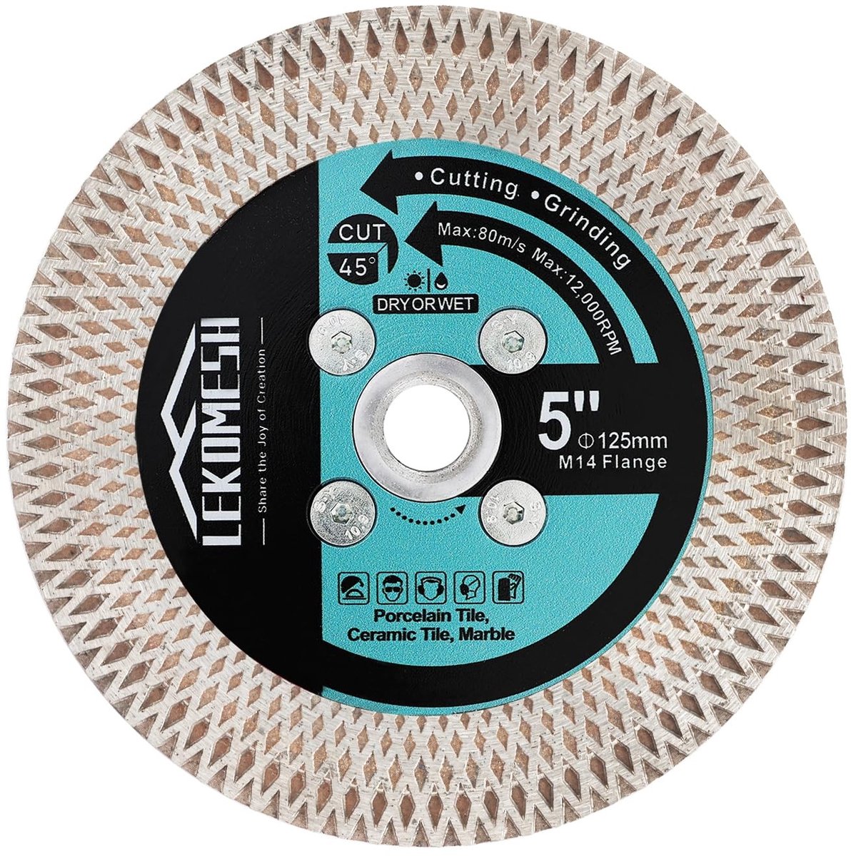 Solidchoice - Diamantschijf voor Tegels en Keramiek