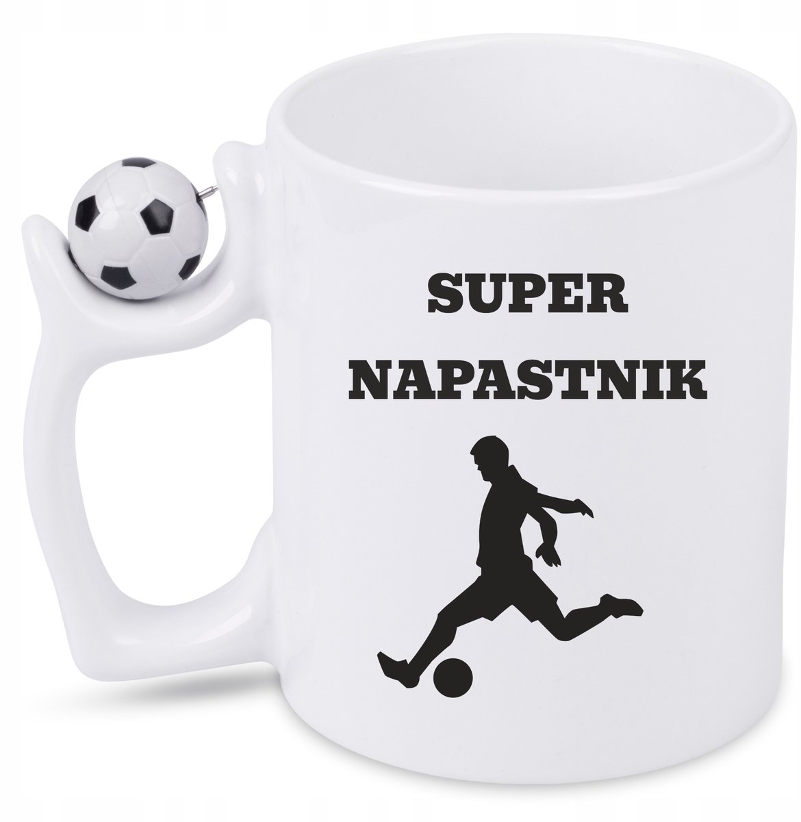 Merkloze Mok Voetbalfan Met Naam - 330ml
