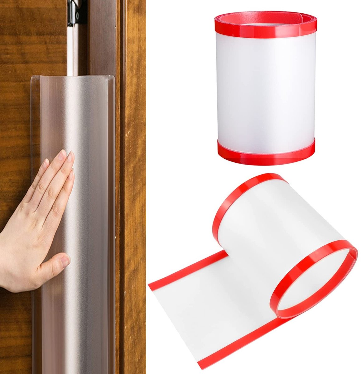 Solidchoice - Set van 2 Deurbeveiligers voor Kinderen