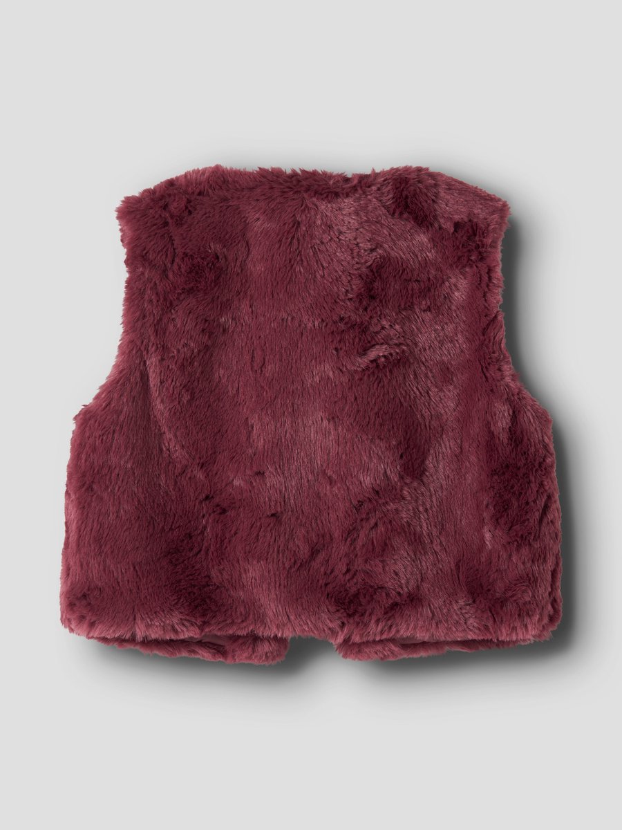 NAME IT - NMFNANIS FAKE FUR VEST Meisjes Blazer/Colbert