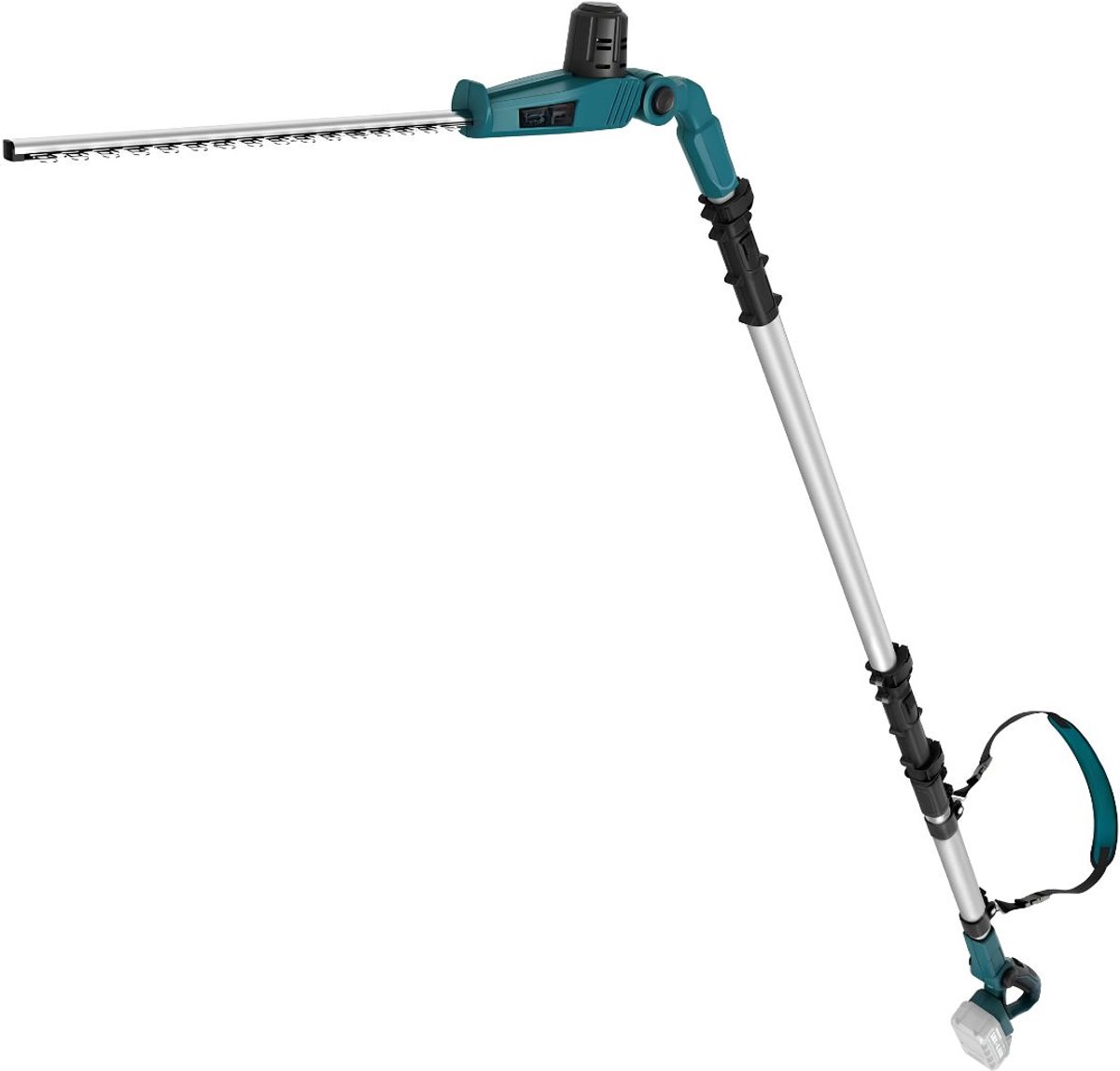 NIVA® Telescopische Heggenschaar - Elektrische Telescopische Heggenschaar - Elektrische Heggenschaar - Groen - 86cm x 8cm x 14cm