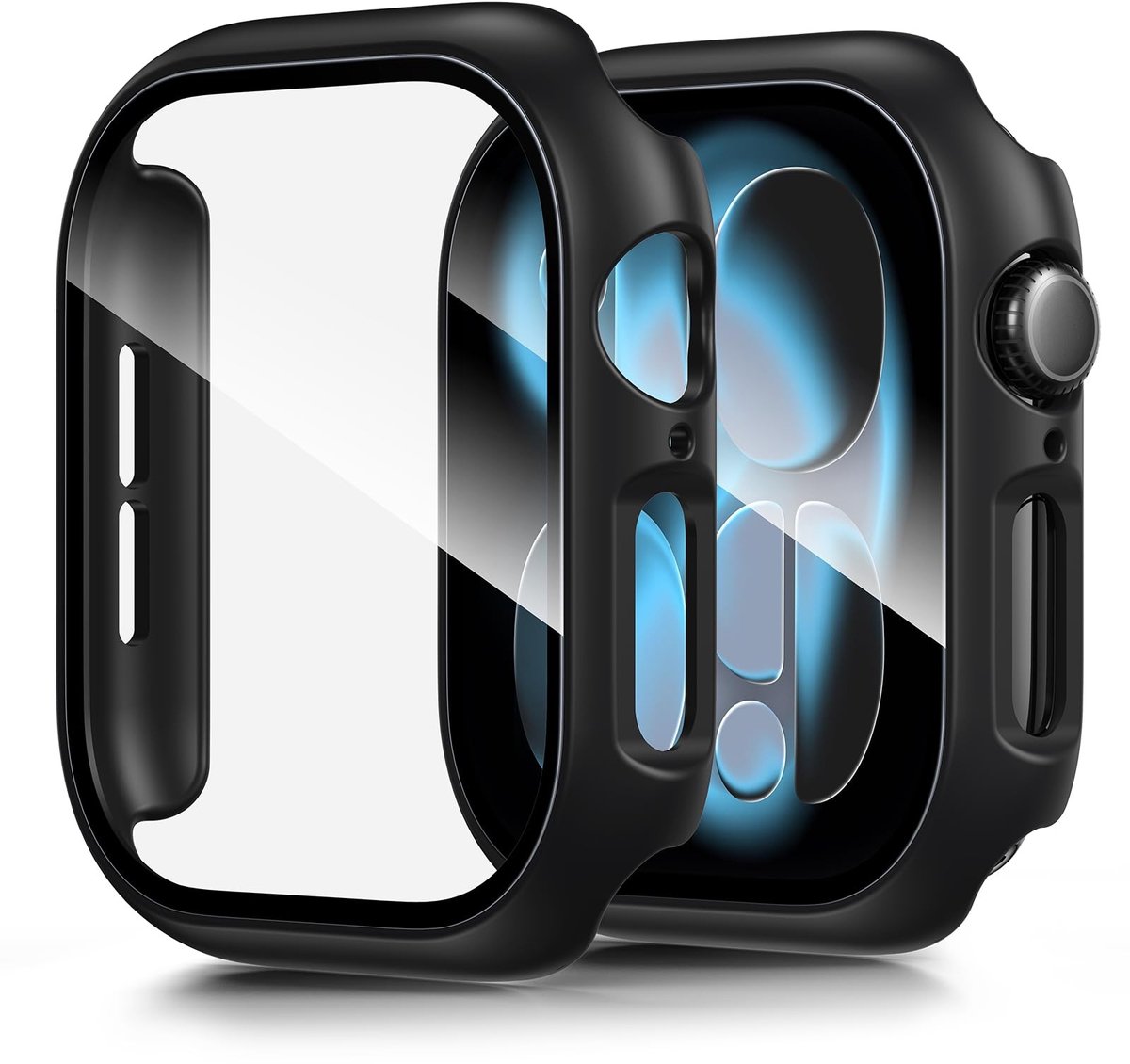 Solidchoice - Beschermhoes voor Smartwatch 46mm met Schermbeschermer en Hoge Hardheid
