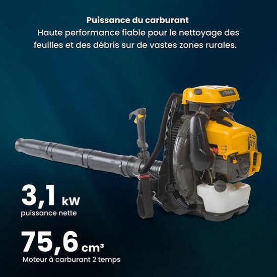 STIGA BL 980 R - Rugzak bladblazer - 75,6 cc - 3,1 kW - VCS — afbeelding 3
