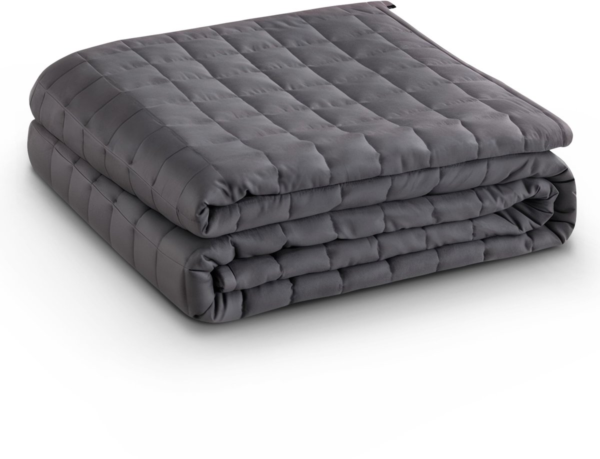 Verzwaringsdeken 150 x 210 cm - 7 kg Zware Deken voor Ontspanning en Diepe Slaap - Anti-Stress Therapie Deken voor Betere Nachtrust en Herstel - Comfortabele Gewichtsdeken van Oeko-Tex Gecertificeerd Materiaal