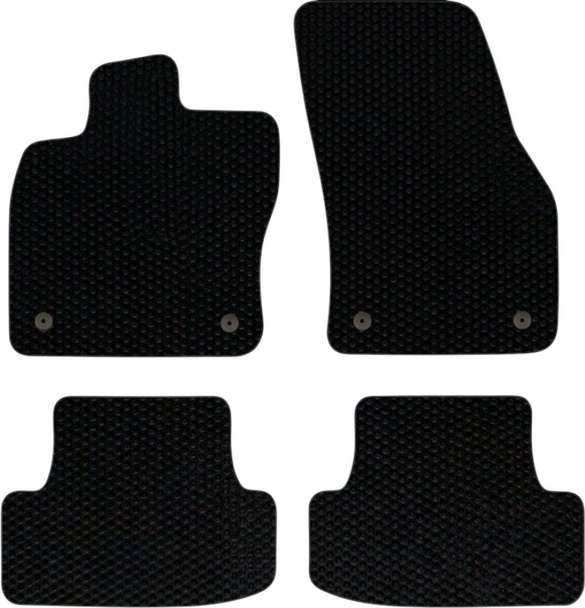 Automatten Volkswagen T-Roc 2017-2026 - Rubber - Perfecte pasvorm - 4-delig - Type: A11, D11