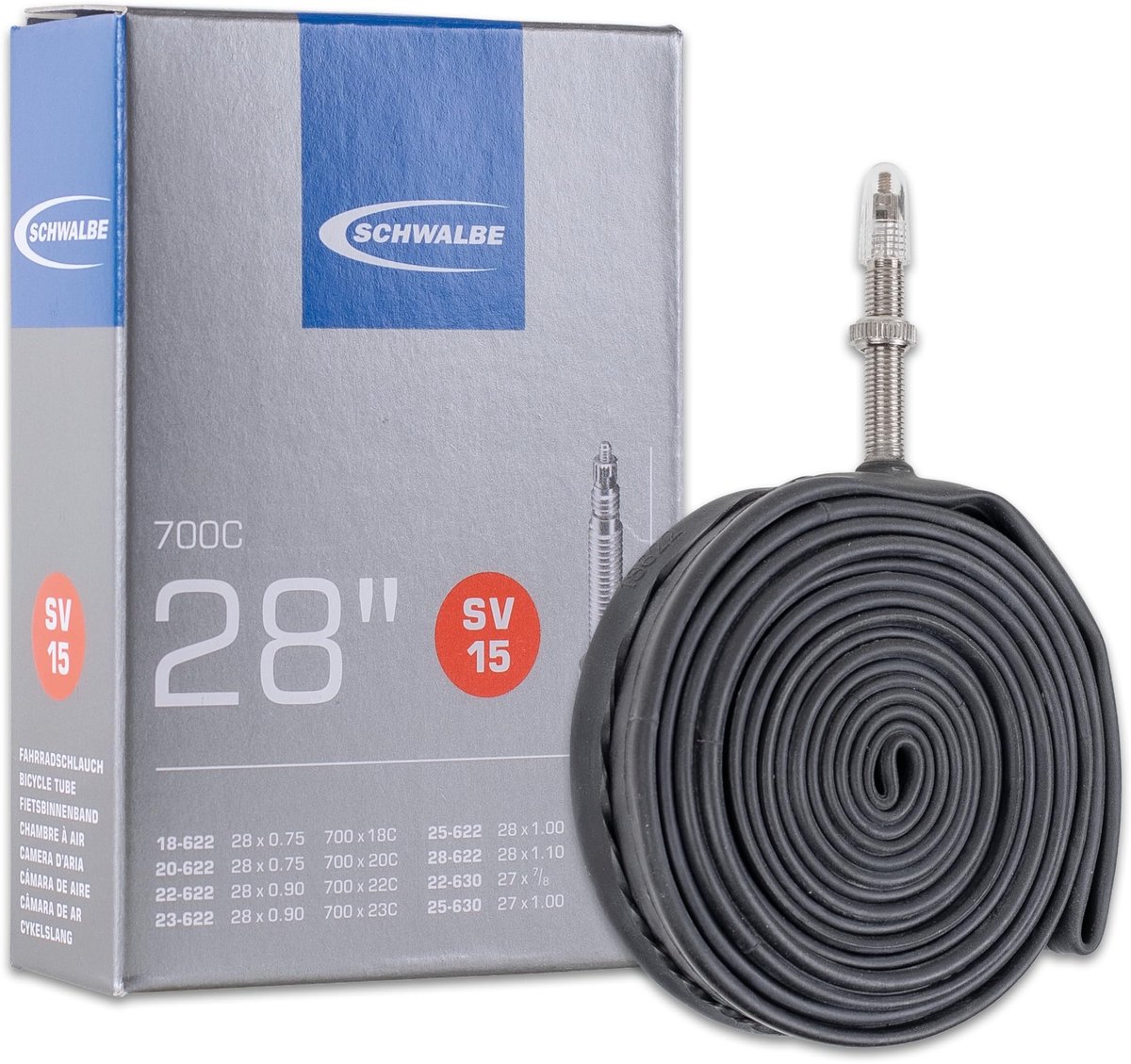 Solidchoice - Fietsbinnenband SV15 met 60mm Ventiel