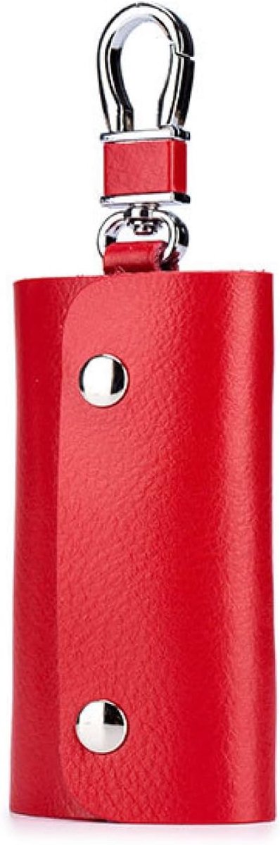 Sleuteltas met haken - Leer - Universele sleuteltas voor auto- en huissleutels - Perfect voor mannen en vrouwen - SnelShoppen