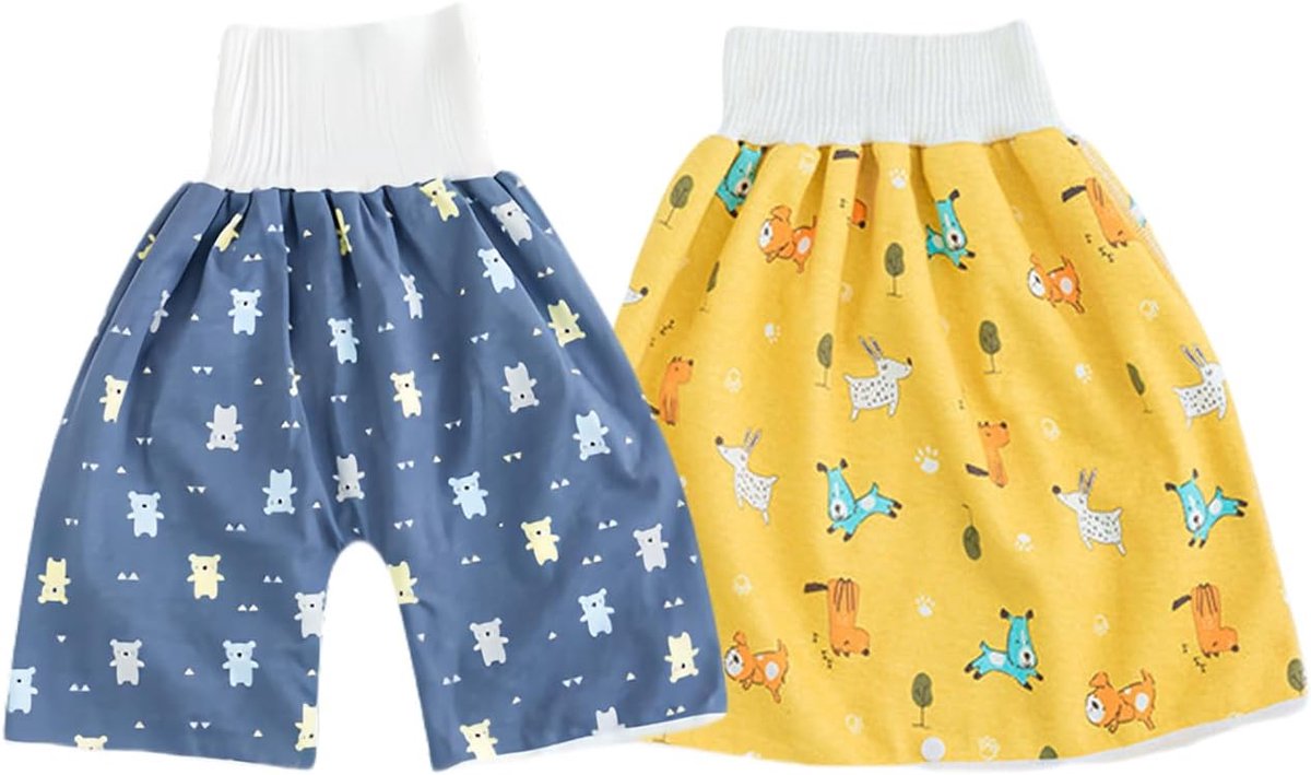 Trainingbroek 2-pack - Waterdicht en absorberend - Geschikt voor jongens en meisjes - SnelShoppen