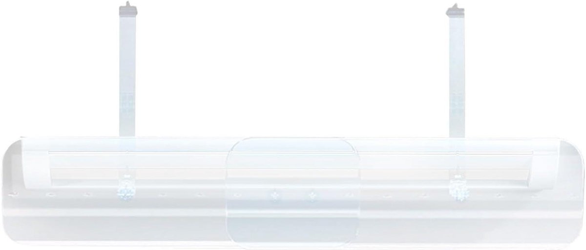 Airconditioner Deflector - Windgeleider Paneel - Comfort Vergroten - Voorkomt Direct Blazen - 50-102 cm - Helder