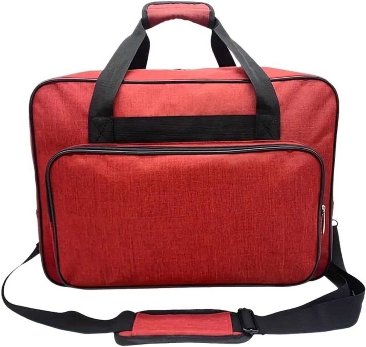 Naaimachine Tas - Opbergtas Machine - Naaien en Hobby - Ruim Interieur - Universeel Formaat - Rood