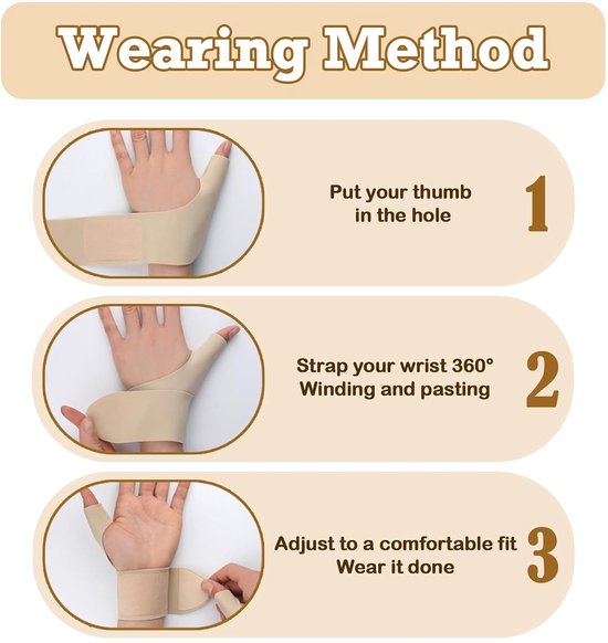 Rechts, duimspalk duimorthese duimzadelgewricht bandage duim, duim peesschedeontsteking bandage polsspalk polssteun voor artrose, duimblessures — afbeelding 5