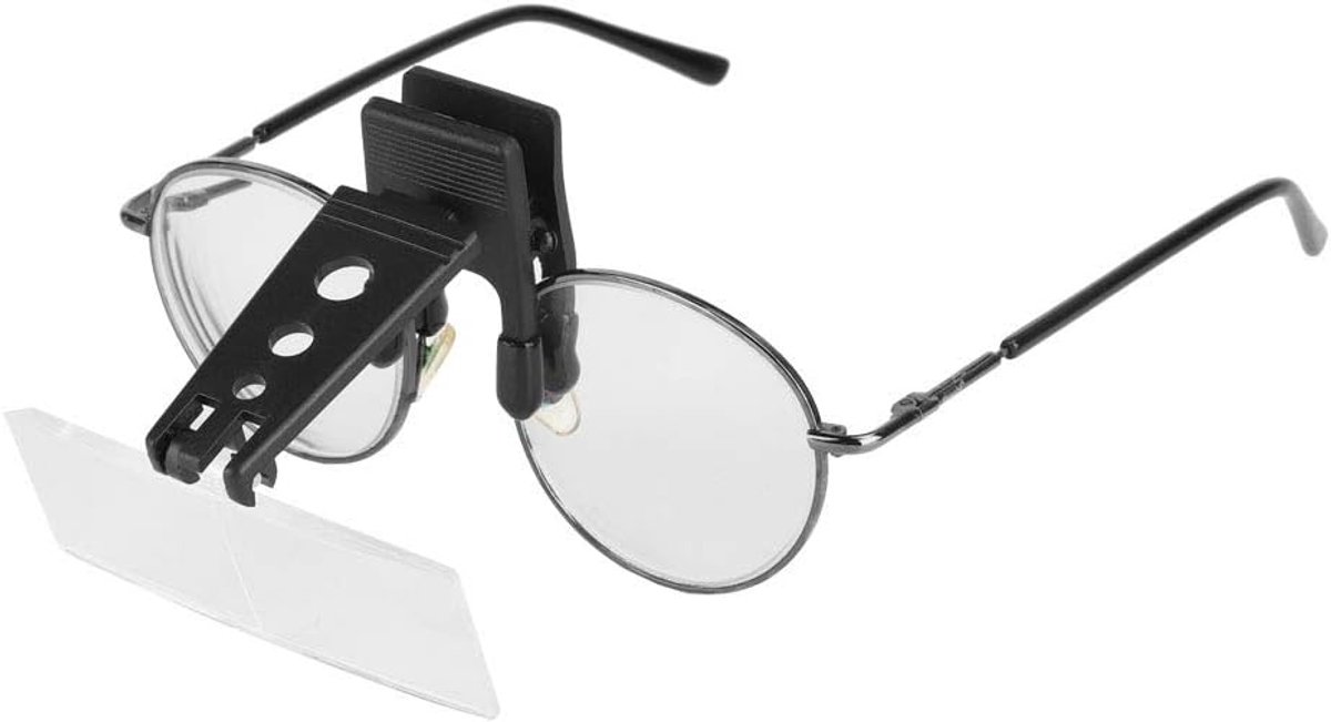 Clip On 1.5x 2.5x 3.5x Lenzen Vergrootglas Voor Ambachten En Andere Hobby Slechtziende Taken Voor Vliegbinden Lezen