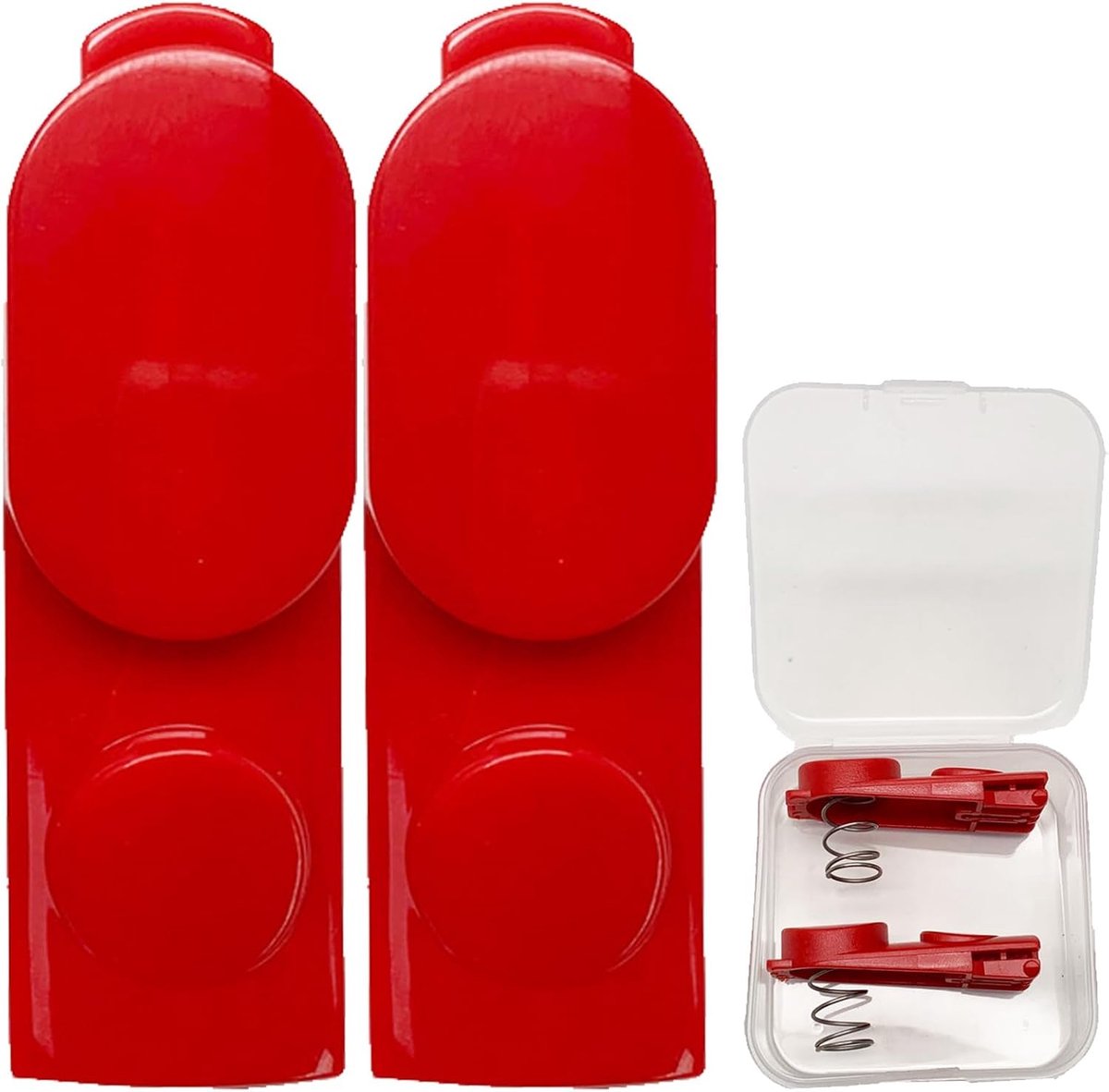 2 x Vervangende sleutelaccessoires voor Dyson, schakelaaraccessoires, voor Dyson stofzuigerclip, stofzuigeronderdelen voor Dyson, directe aandrijving, zuigkopaansluiting voor Dyson V8, V10, V11, V15,