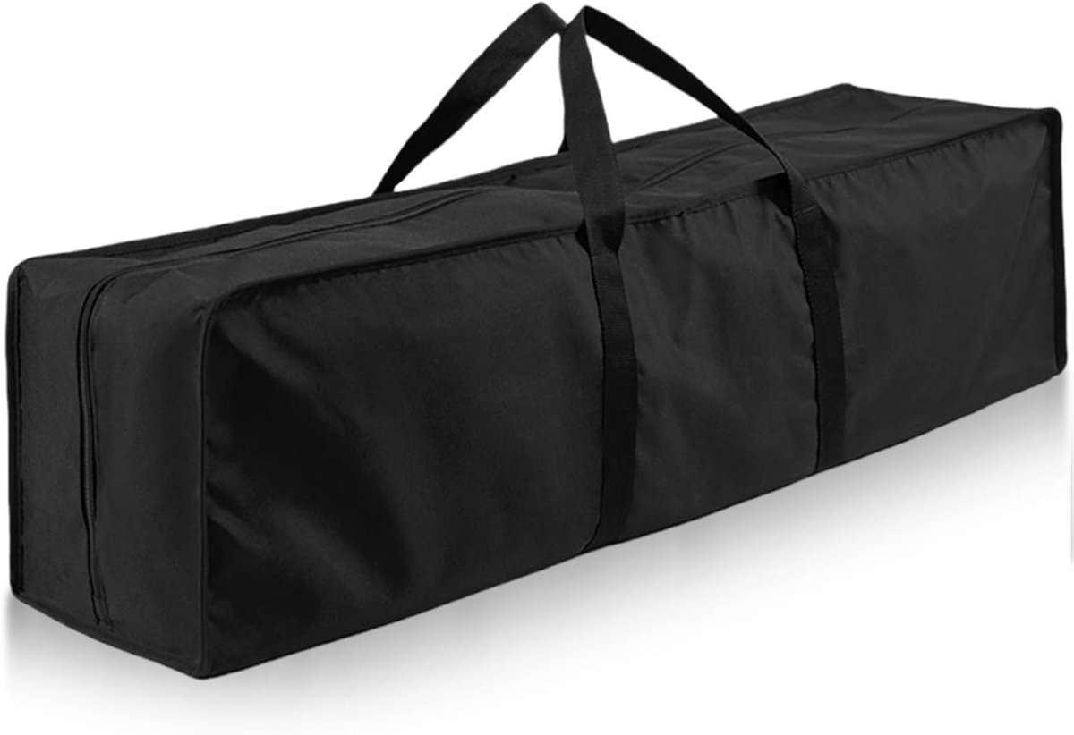 0 lichtstandaard, draagtas, statieftas, 150 x 20 x 20 cm, zwart, draagbare microfoonstandaard, tas met handgreep, robuuste Oxford-tas voor statief, paraplu en fotografie-accessoires