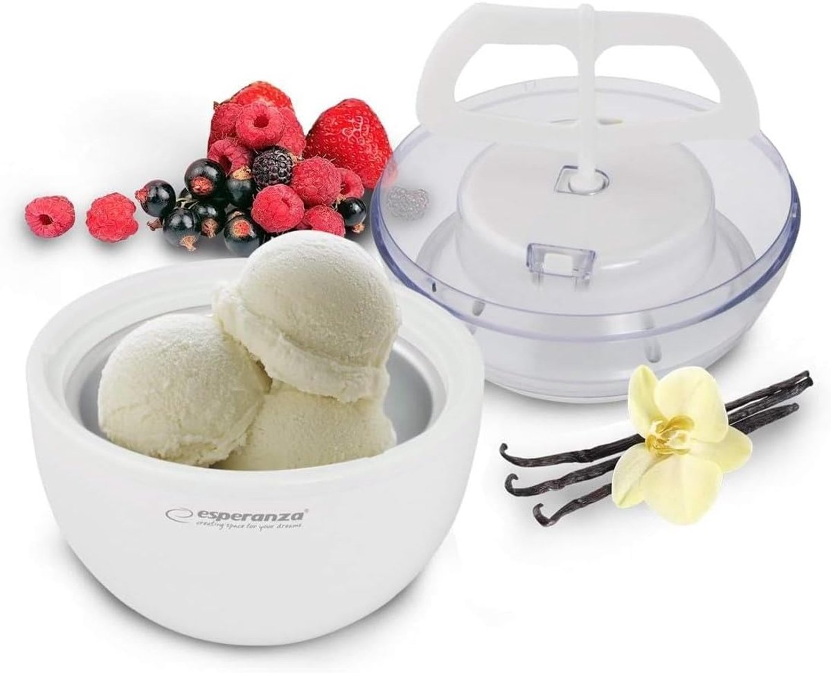 IJscream machine compact - voor ijs, sorbet en frozen yogurt - eenvoudig met één druk op de knop - SnelShoppen