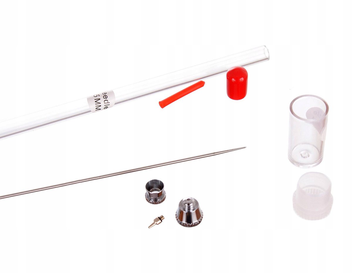 Reparatieset Aerograaf: Mondstuk & Naald 0,2mm