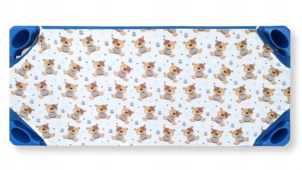 Hoeslaken met elastiek voor kinderdagverblijf - 140x57 cm