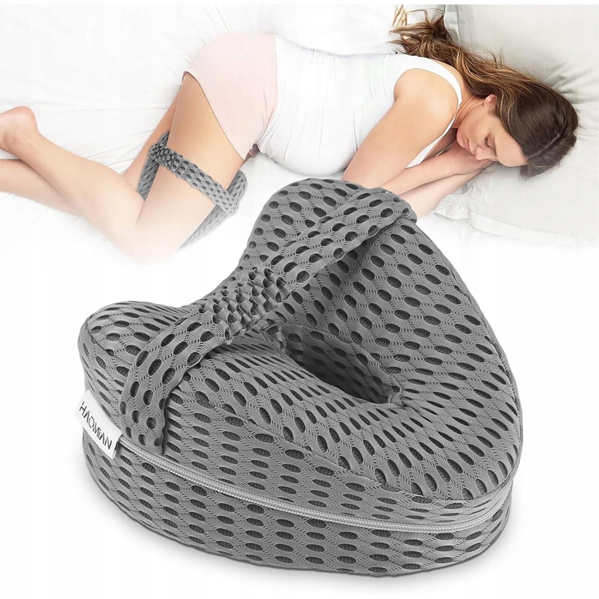 Ergonomisch Kniekussen Tussen Benen - Comfortabele Slaaphulp