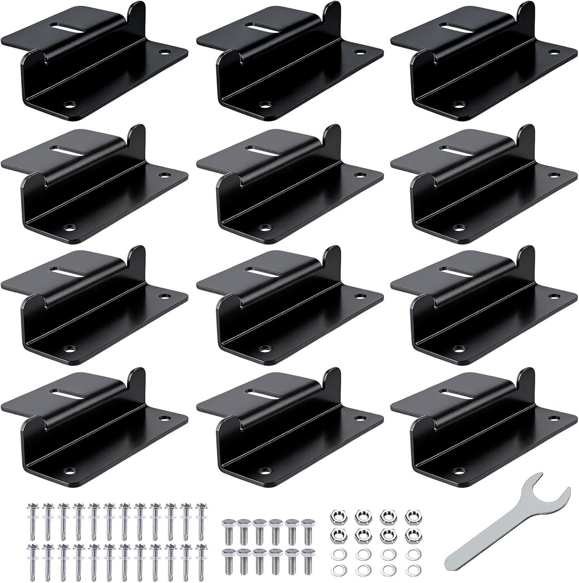 Solar panel mounts 12pcs set - Z-houder - hoge kwaliteit - optimale stabiliteit voor motorhomes - SnelShoppen