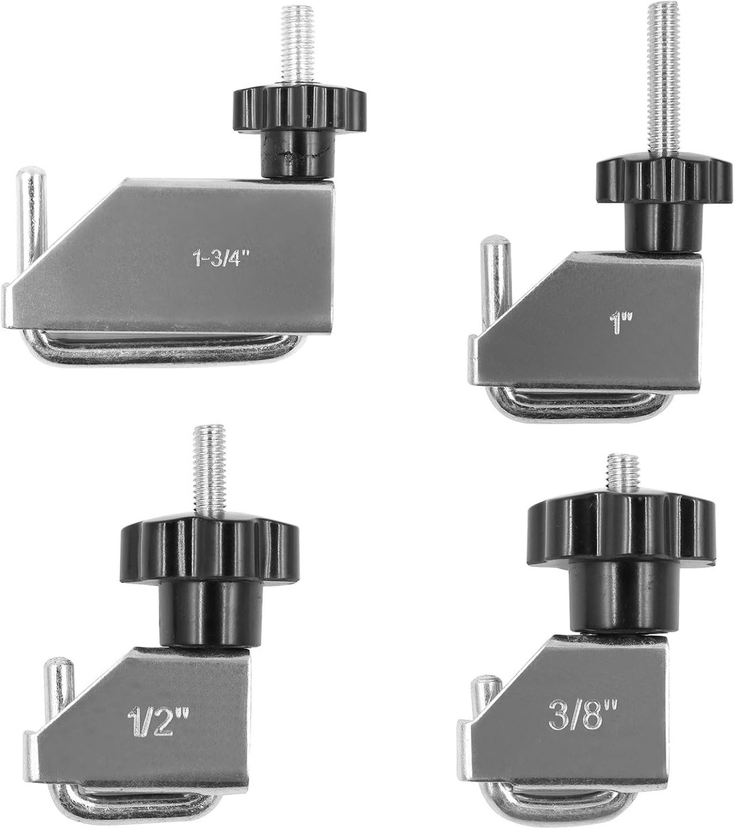 Slangenklemmen set 4-delig - metalen klemmen - verschillende maten - ideaal voor brandstof- en koelvloeistofslangen - SnelShoppen