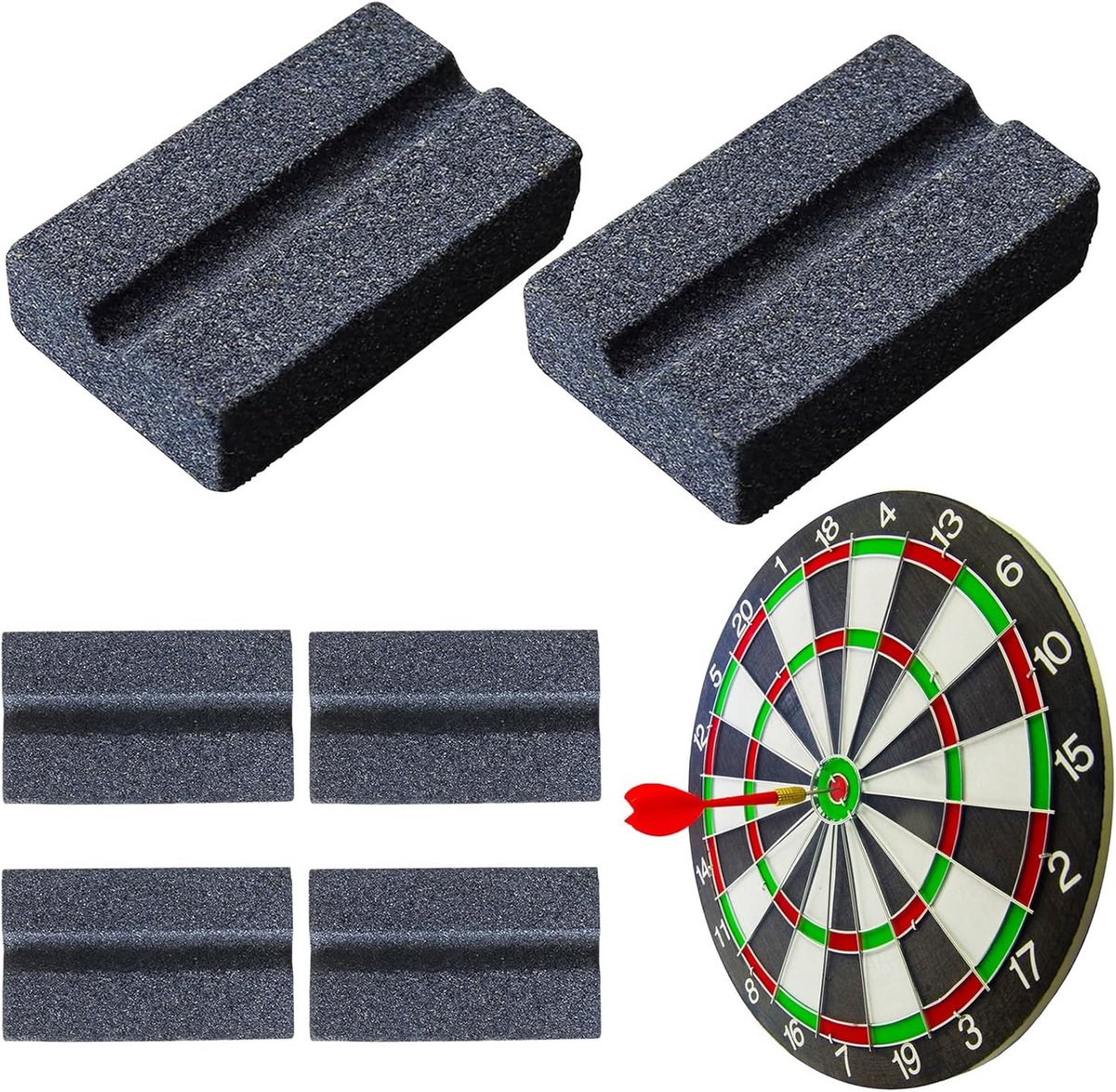 Dart tips set - 6 stuks - metalen punten - voor langdurige precisie - ShopVlot