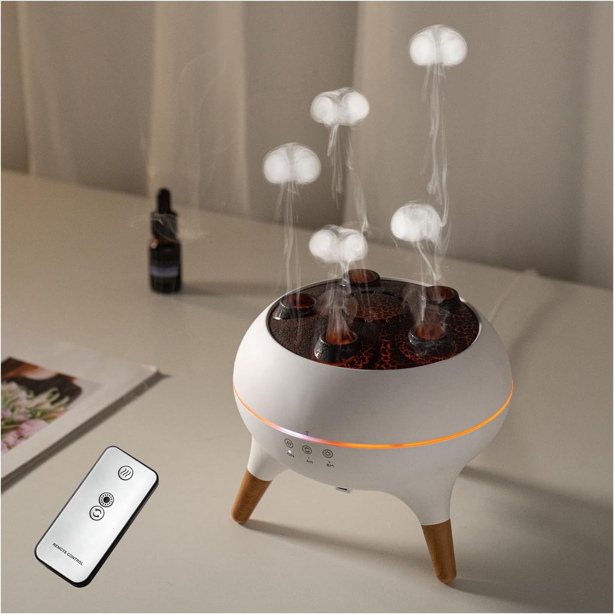 Aroma diffuser kwallen - uniek design - sfeervolle verlichting - ontspanning voor elk moment - ShopVlot
