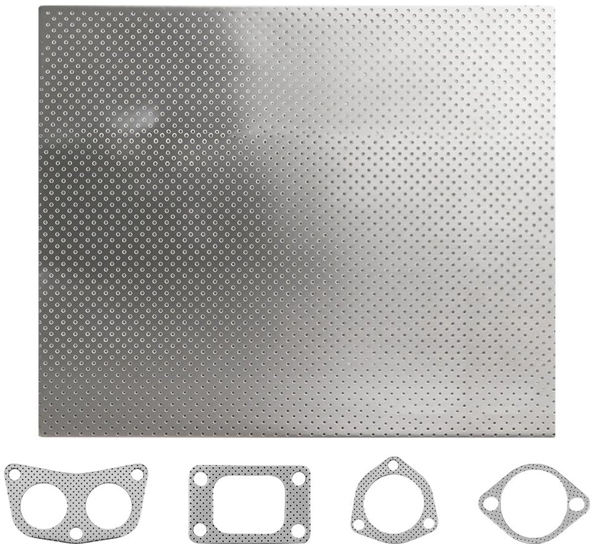 Uitlaatpakkingplaat 30x20cm - universele uitlaatpakkingblad - 1.8mm dik - bestand tegen thermische schokken - ShopVlot