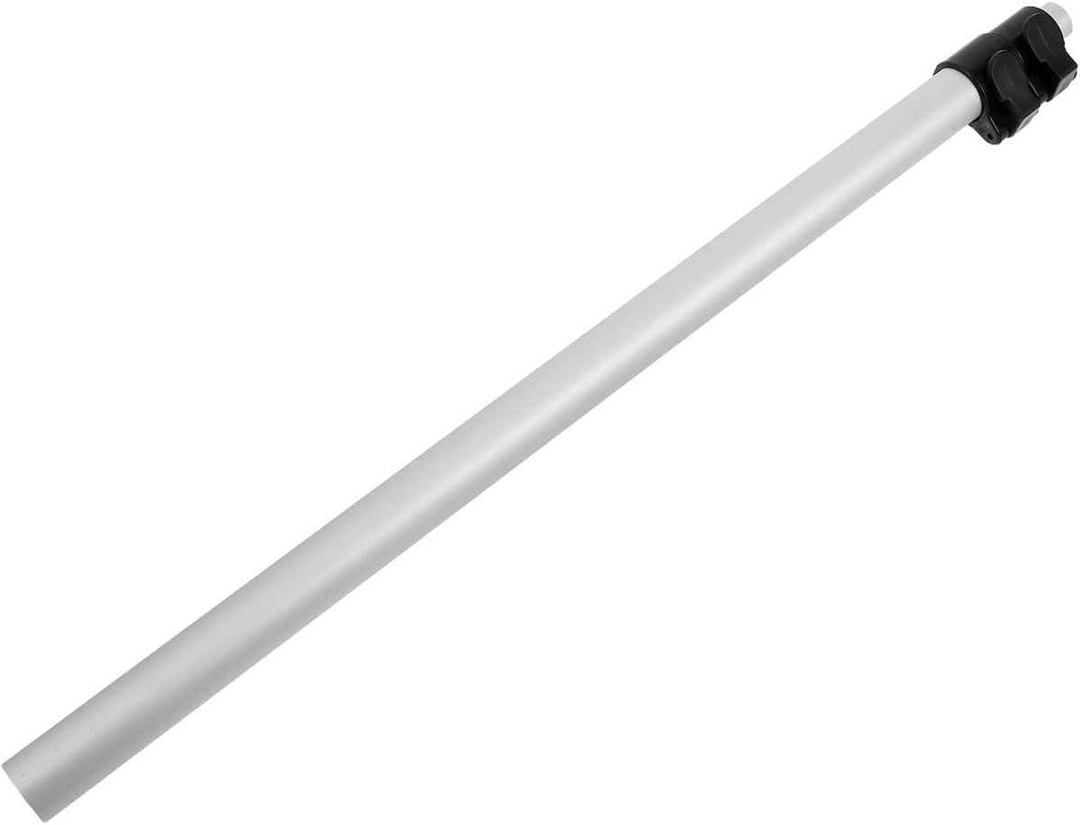 Telescopische Kledingstomer Stang - Stoomstrijkrek Steunpaal - Kreukels Verwijderen - In Hoogte Verstelbaar - 80.5 cm - Zilver