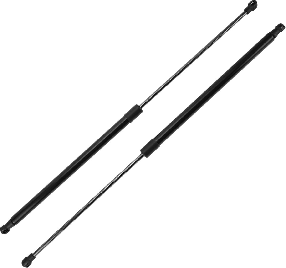ABSOPRO 2 Stuks Achterklep Lift Ondersteuning Stutten Gasveer No.8731N6 voor Peugeot 207 CC (WD_) Cabrio 2007 Zwart
