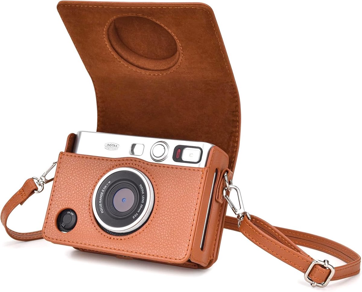 Mini EVO Case - beschermhoes voor Fujifilm Fuji Instax Mini EVO Instant Camera met afneembare schouderriem