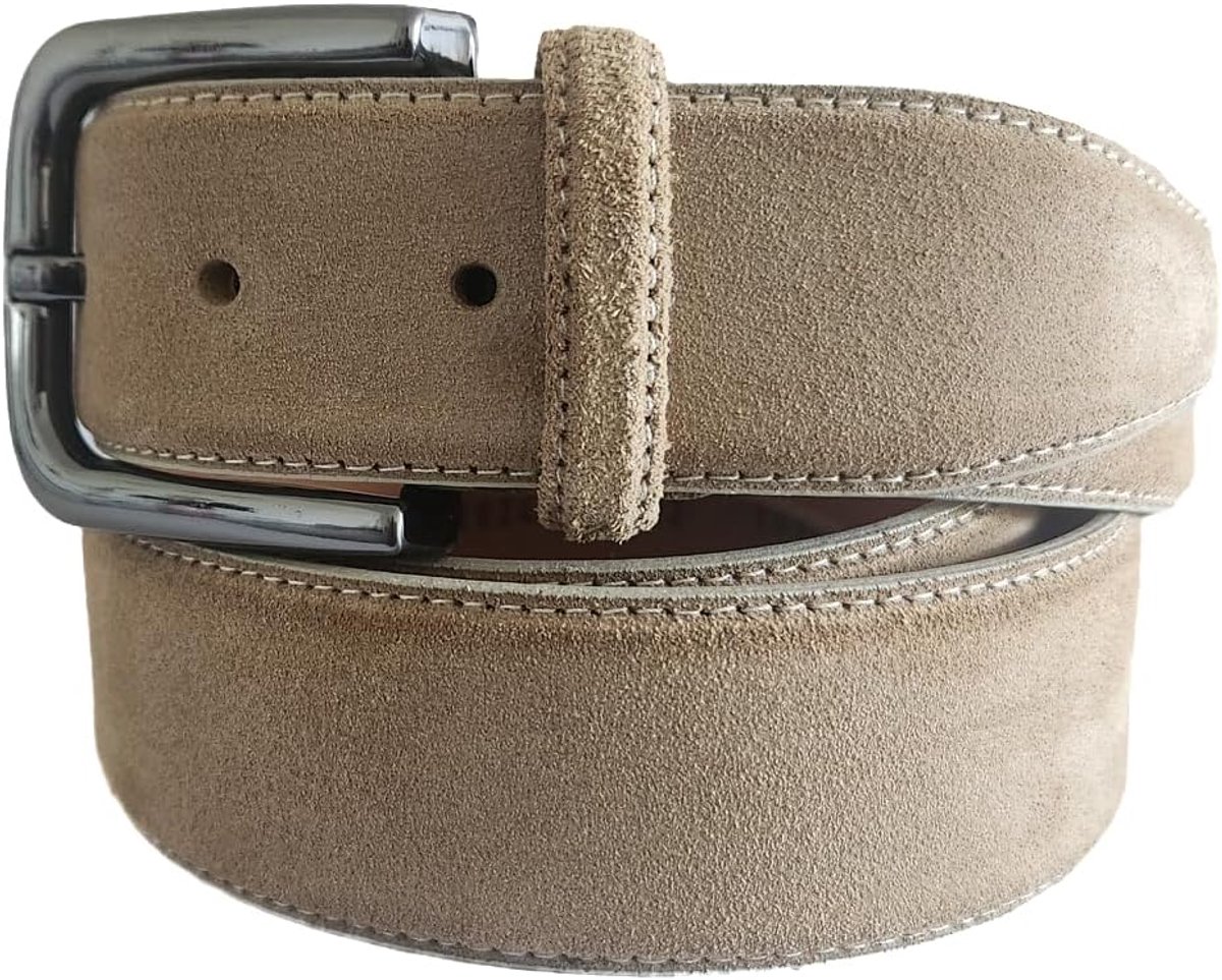 Riem Heren Suède Riem Heren 3,5cm-4cm (35mm-40mm) breed | suède met geschenkverpakking | milieuvriendelijke en eerlijke productie