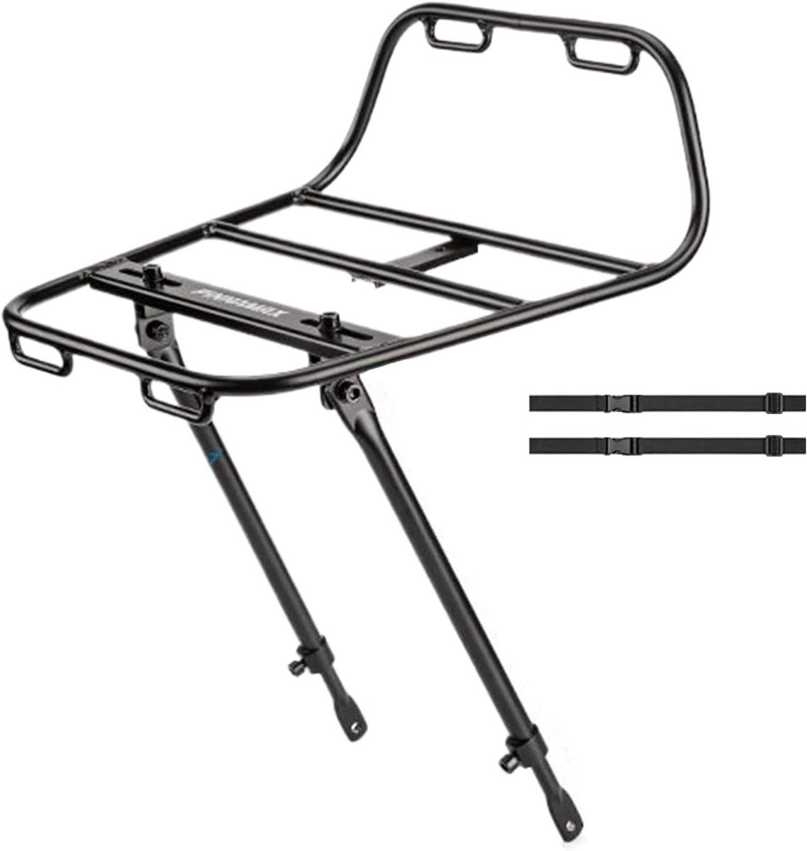 Fiets voorrek - Fietstas drager - Bagage vervoeren - Sterk aluminium - 31x21x40cm - Zwart