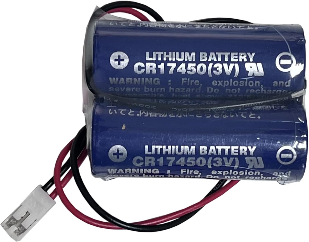 Vervangende batterij 2CR17450 - Geschikt voor MAXELL CR17450 - Hoge kwaliteit - Betrouwbare energiebron - ShopVlot