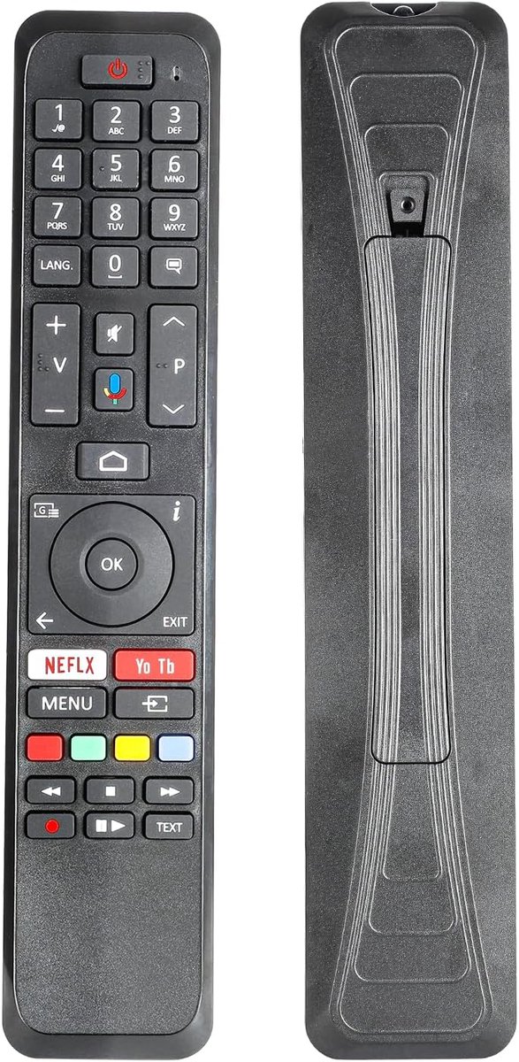 Afstandsbediening CT-8556 - Vervangingscontroller - Geschikt voor Toshiba TV's - Netflix en YouTube toetsen - ShopVlot