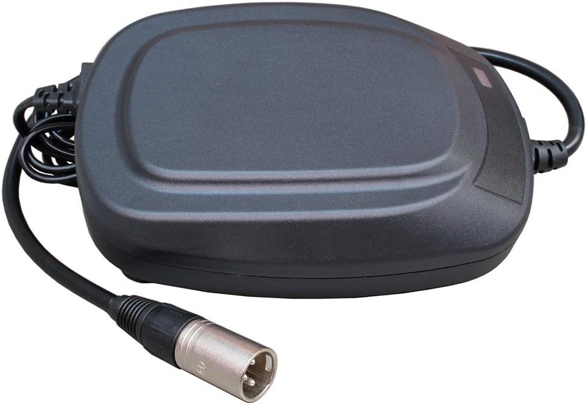 Acculader 24 V 3 A - XLR-aansluiting - Geschikt voor AGM- en loodaccu's - Ideaal voor elektrische rolstoelen - ShopVlot