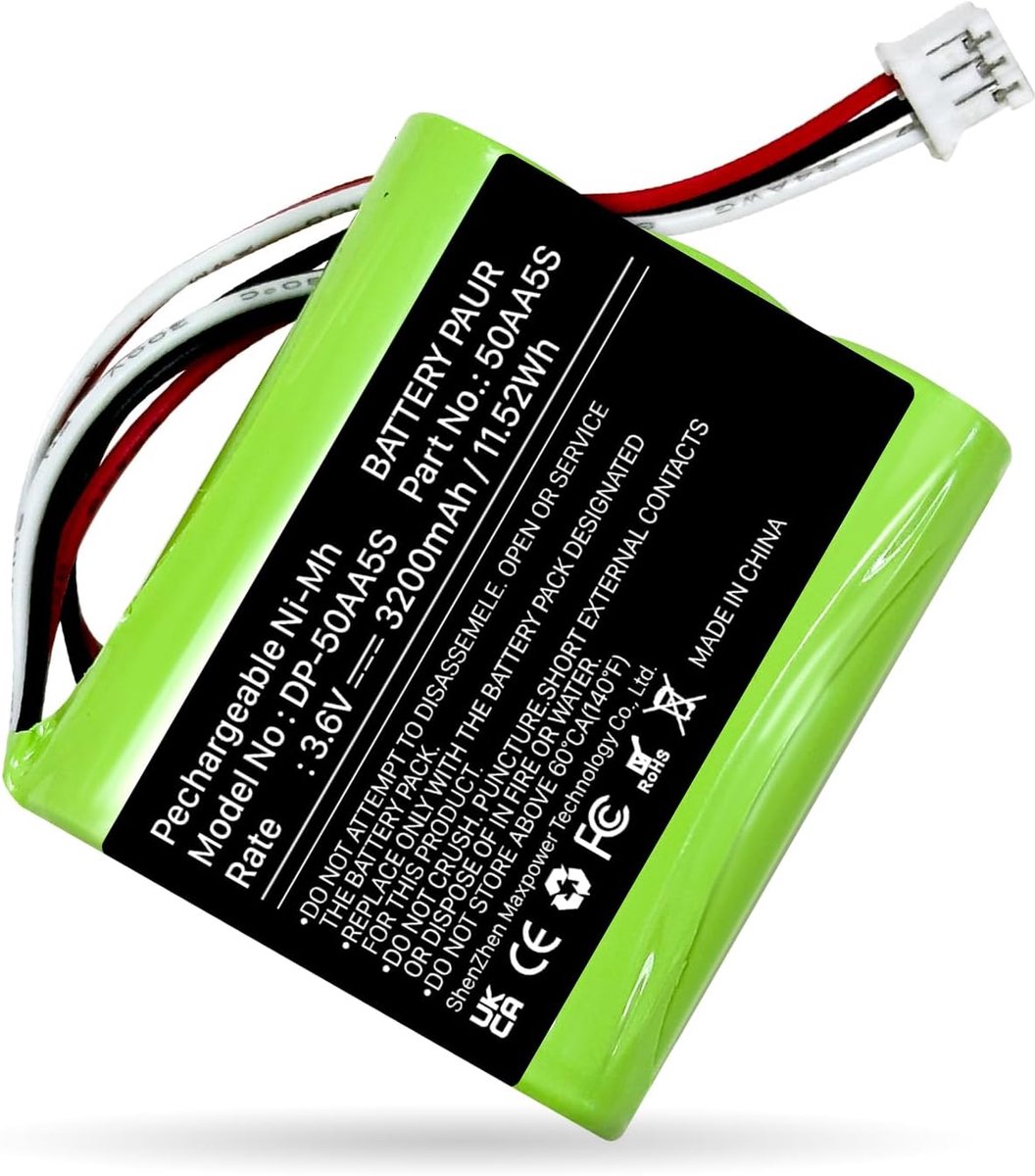 Toniebox batterij 3200 mAh - vervangingsonderdeel - hoge kwaliteit - ideaal voor muziekbox - ShopVlot
