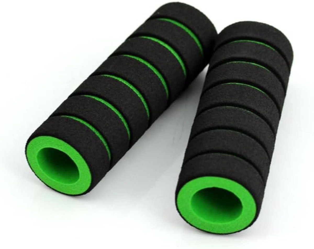 Anti-vibratie stuur grip covers - zachte foam - schokabsorberend - comfortabel fietsen - ShopVlot