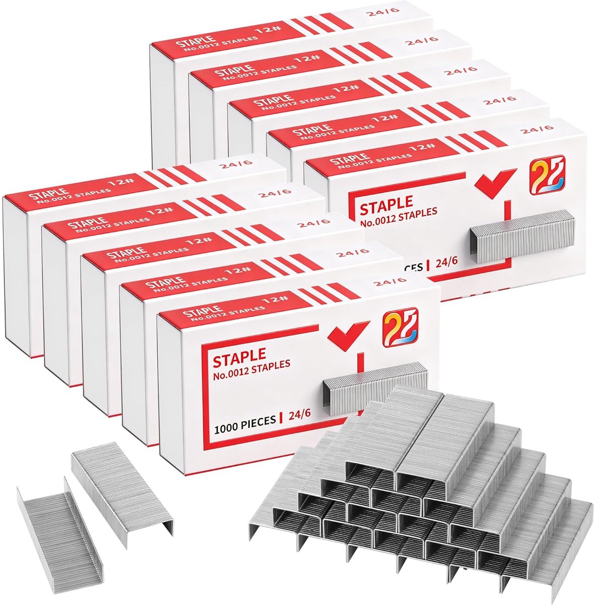 Nietjes 1 stuks - metalen nietjes - universeel gebruik - voor het binden van papier - SnelShoppen