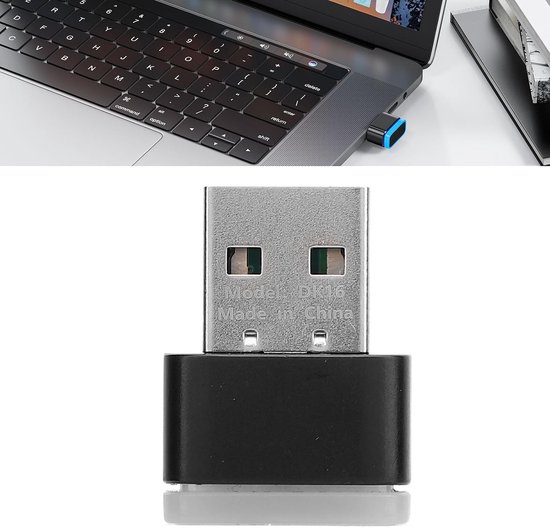 USB Muis Jiggler - Muis Beweging Simulator - Computer Wakker Houden - Ondetecteerbaar Plug en Play - Compact Ontwerp - Zwart — afbeelding 3