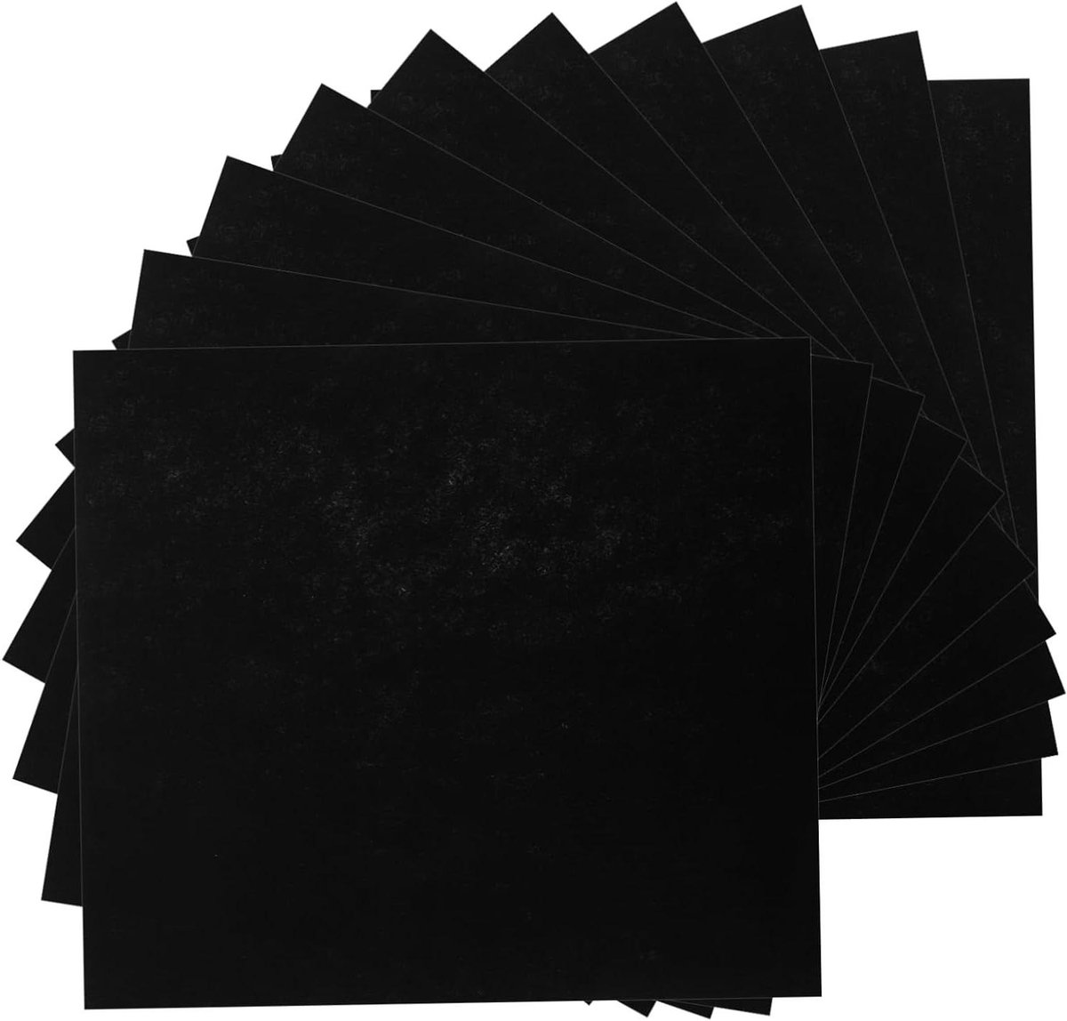 Vogelkooi Voeringen - Kooi Beddengoed - Kooi Schoonhouden - Waterabsorberend Materiaal - 50.8 x 45.7 cm - Zwart