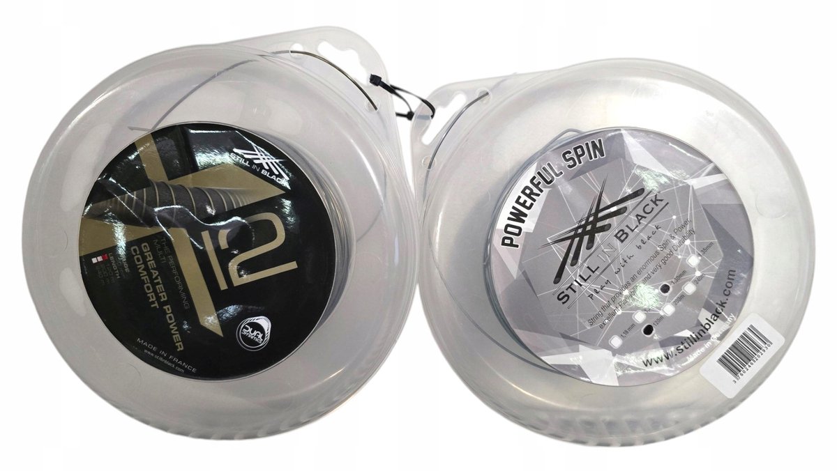 2x Tennissnaar Polyester 1.30mm 120m - Krachtige Spin