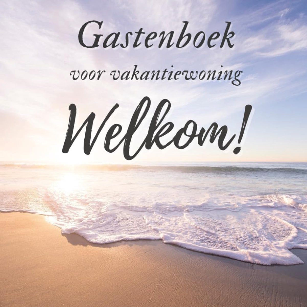 Gastenboek vakantiewoning - Invulboek voor gasten - Persoonlijke herinneringen - Ideaal voor eigenaren - ShopVlot