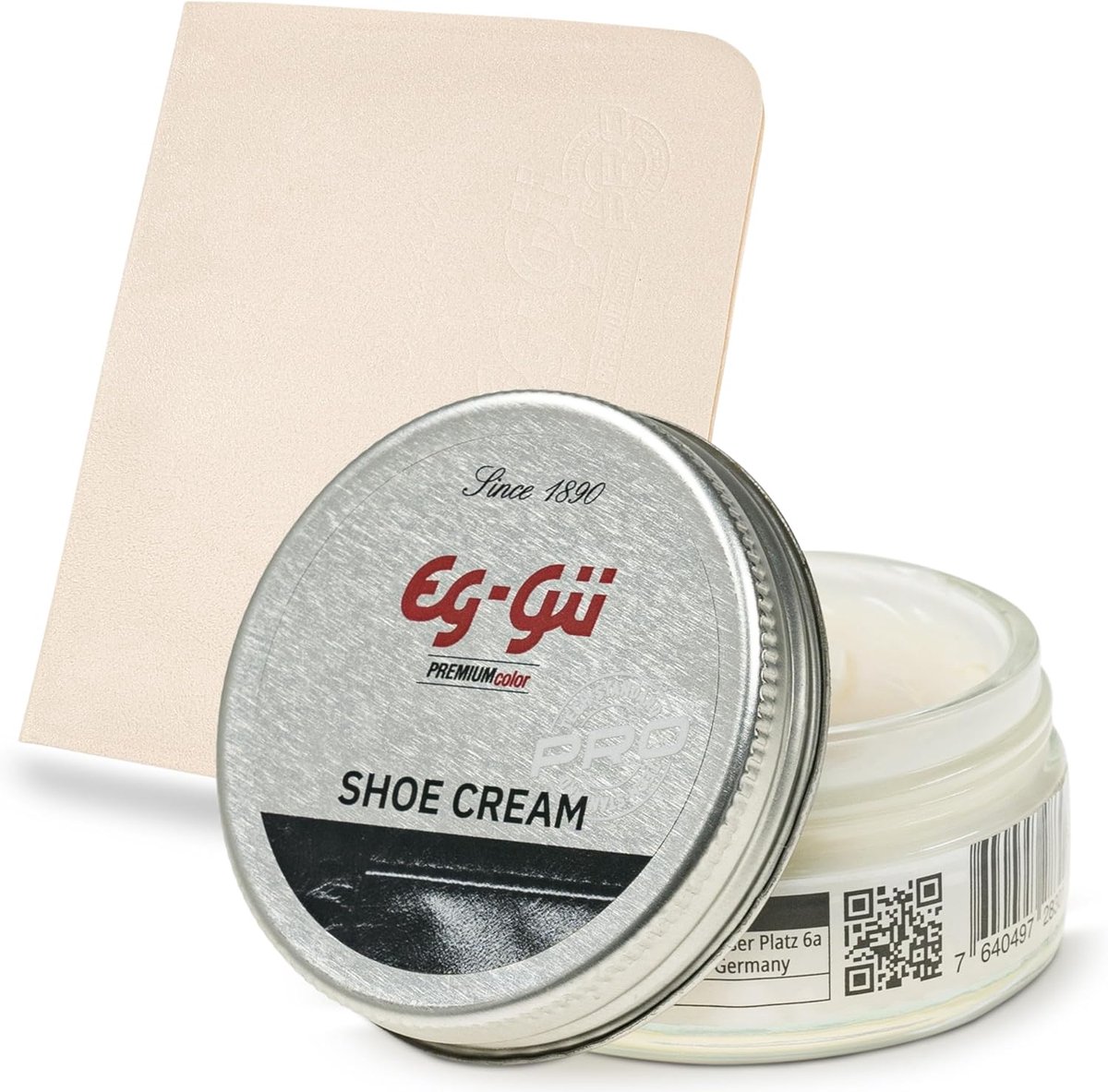 Schoencrème 50ml - Multicolor - Bijenwas - Reinigt en beschermt leren schoenen - ShopVlot
