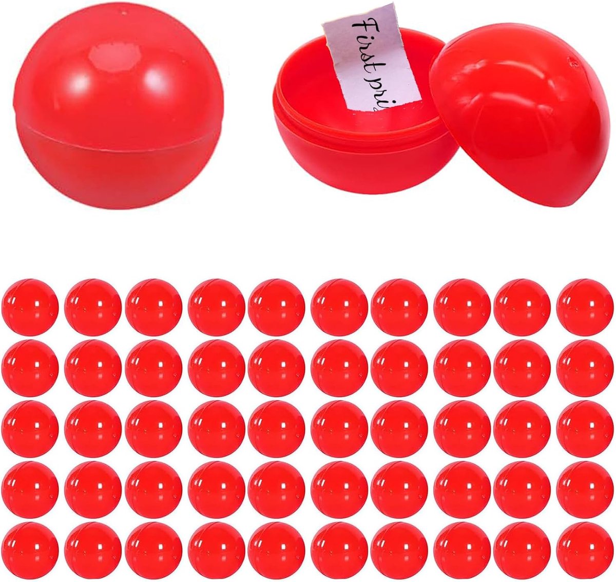 Entertainmentballen 50pcs - Mini loterijballen - Hoogwaardige kunststof - Perfect voor spelletjes - ShopVlot