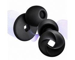 Avemnext oordoppen gehoorbescherming - 33dB geluidsdempende oordopjes voor slapen - 5 maten - Concert oordoppen - Slaap oordoppen - Herbruikbaar - Reis oordoppen - Festival oordoppen - Oordopjes slapen - Inclusief case - Oordopjes