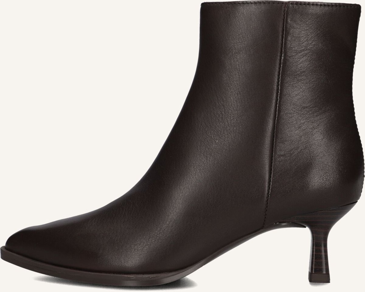 Unisa Lomas Enkellaarsjes - Enkelboots met rits - Dames - Bruin - Maat 40