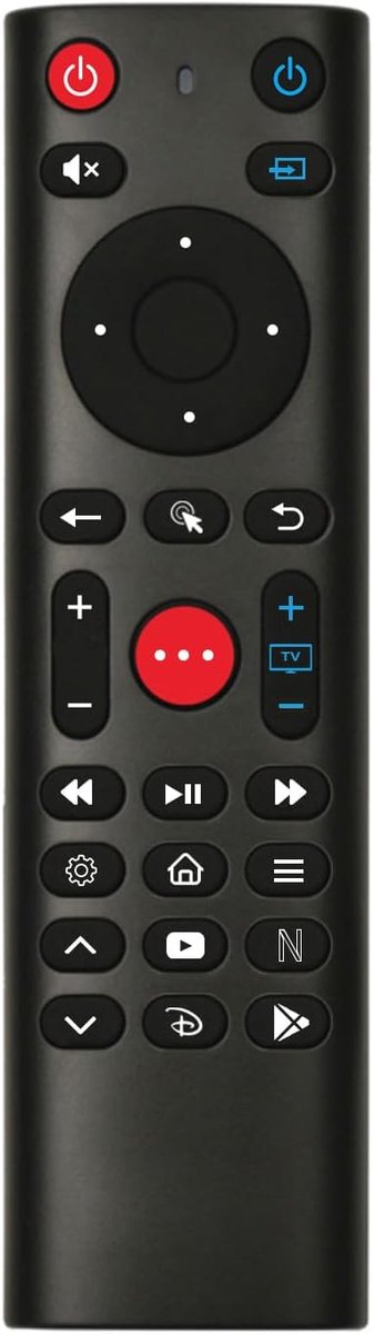 Afstandsbediening ATV3 - Bluetooth spraakfunctie - Infrarood leren - Compatibel met iATV Q3/Q5 - ShopVlot